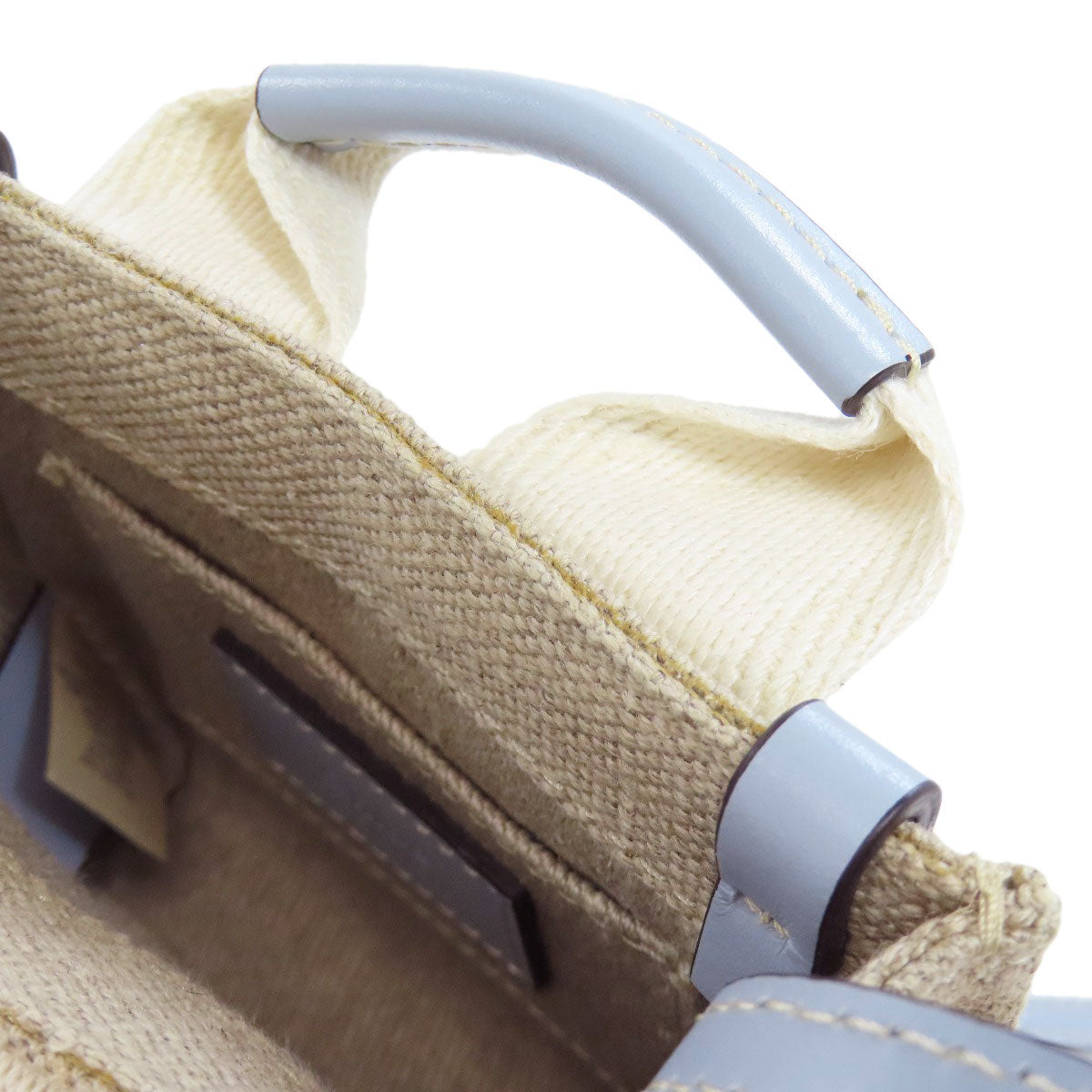 CHLOE Woody Nano 2WAY Handbag Canvas Ladies [Used]