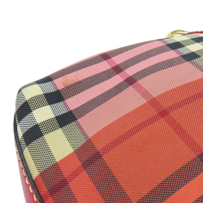 BURBERRY Checkpattern Shoulder Bag Canvas Ladies [Used]