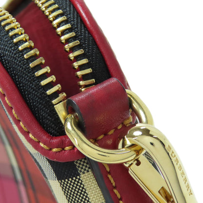 BURBERRY Checkpattern Shoulder Bag Canvas Ladies [Used]