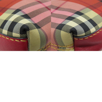 BURBERRY Checkpattern Shoulder Bag Canvas Ladies [Used]