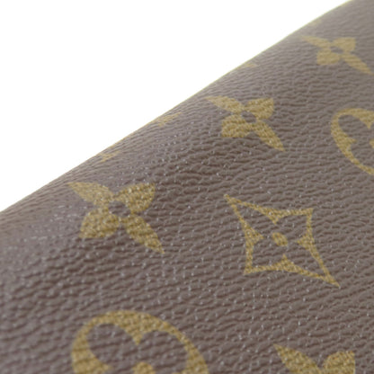 LOUIS VUITTON  M42616 Long wallet (with coin pocket) Zippy wallet Monogram canvas Ladies