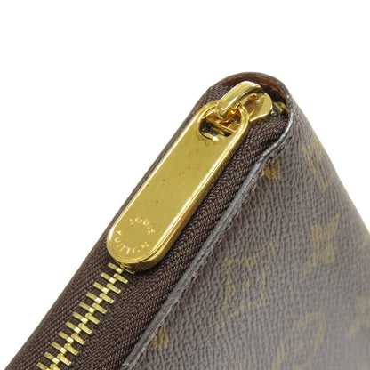 LOUIS VUITTON  M42616 Long wallet (with coin pocket) Zippy wallet Monogram canvas Ladies