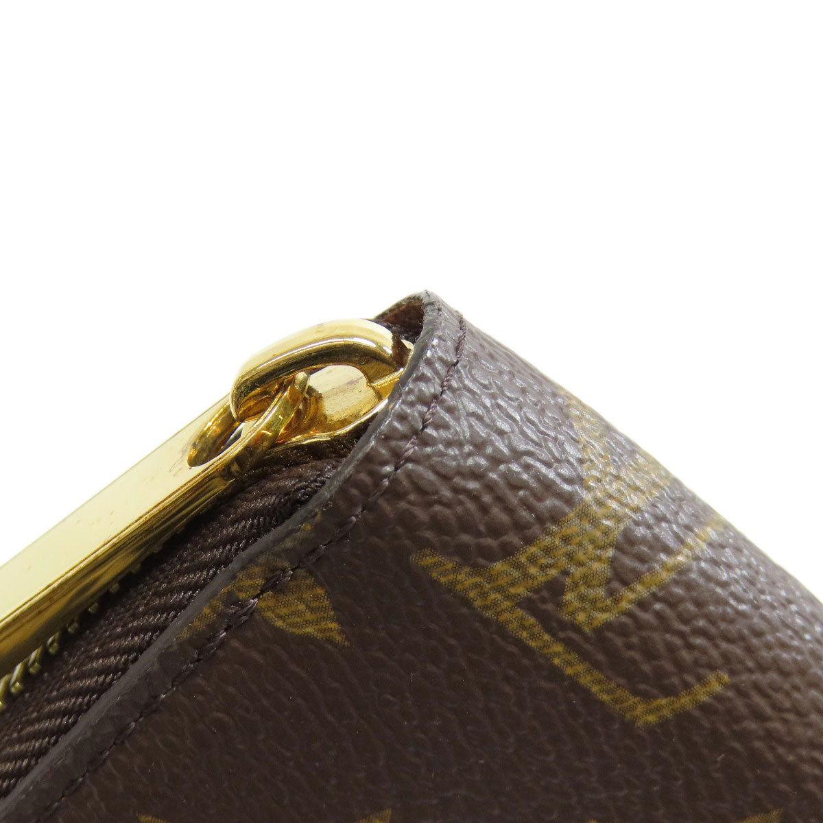 LOUIS VUITTON  M42616 Long wallet (with coin pocket) Zippy wallet Monogram canvas Ladies