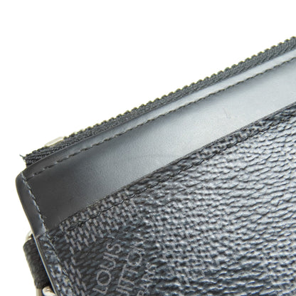 LOUIS VUITTON N60379 Zippy Dragonne Long wallet (with coin pocket) Damier canvas mens [Used]