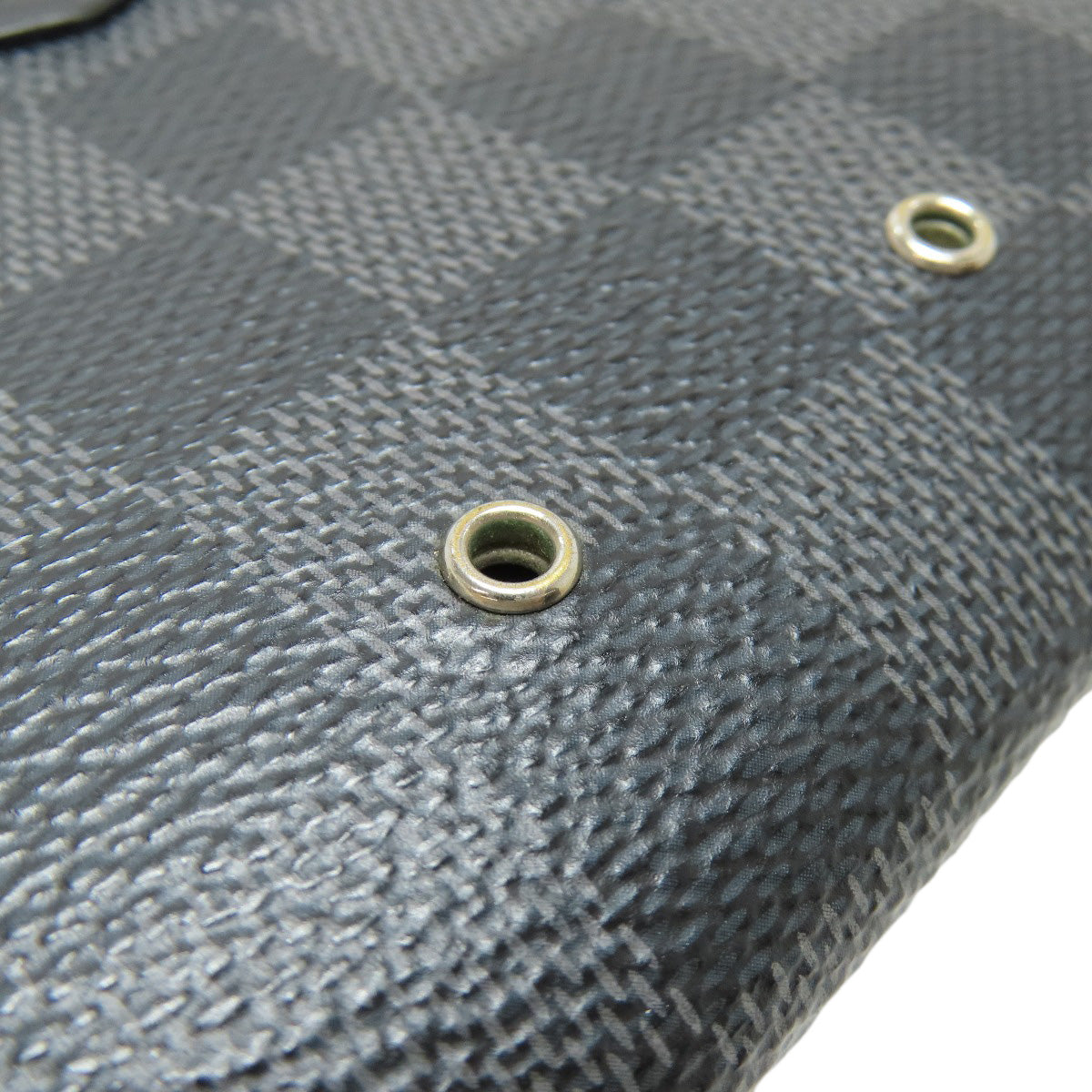 LOUIS VUITTON N60379 Zippy Dragonne Long wallet (with coin pocket) Damier canvas mens [Used]