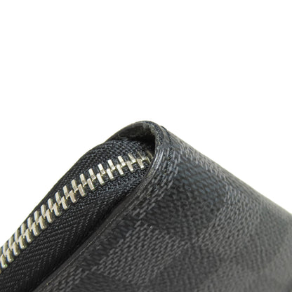 LOUIS VUITTON N60379 Zippy Dragonne Long wallet (with coin pocket) Damier canvas mens [Used]