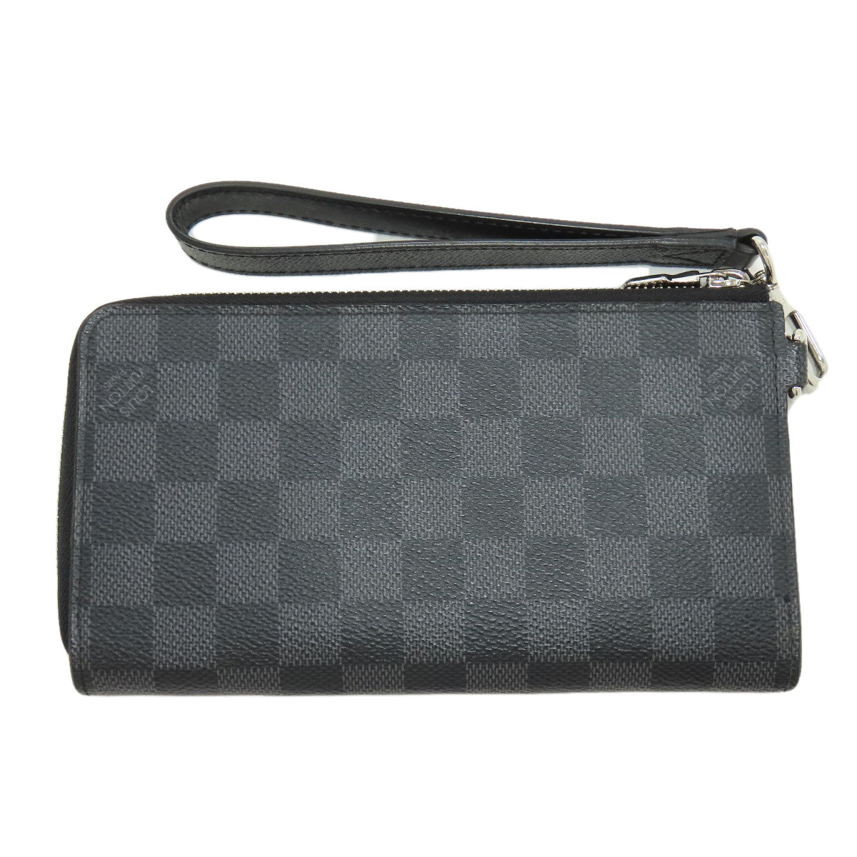 LOUIS VUITTON N60379 Zippy Dragonne Long wallet (with coin pocket) Damier canvas mens [Used]