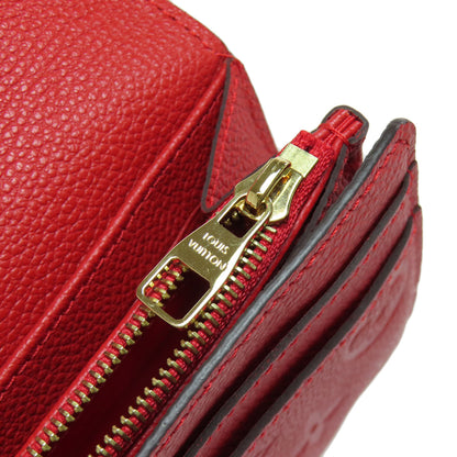 LOUIS VUITTON M61181 Portefeiulle Â· Sarah Long wallet (with coin pocket) Empreinte Ladies [Used]