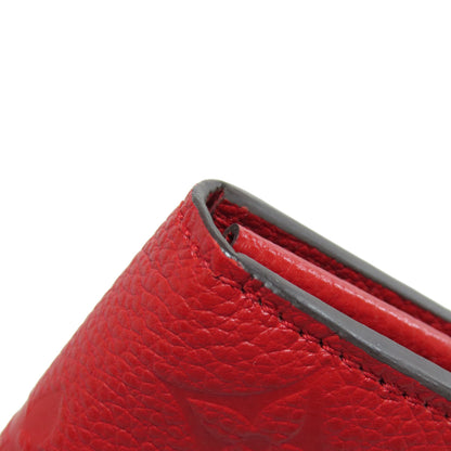 LOUIS VUITTON M61181 Portefeiulle Â· Sarah Long wallet (with coin pocket) Empreinte Ladies [Used]