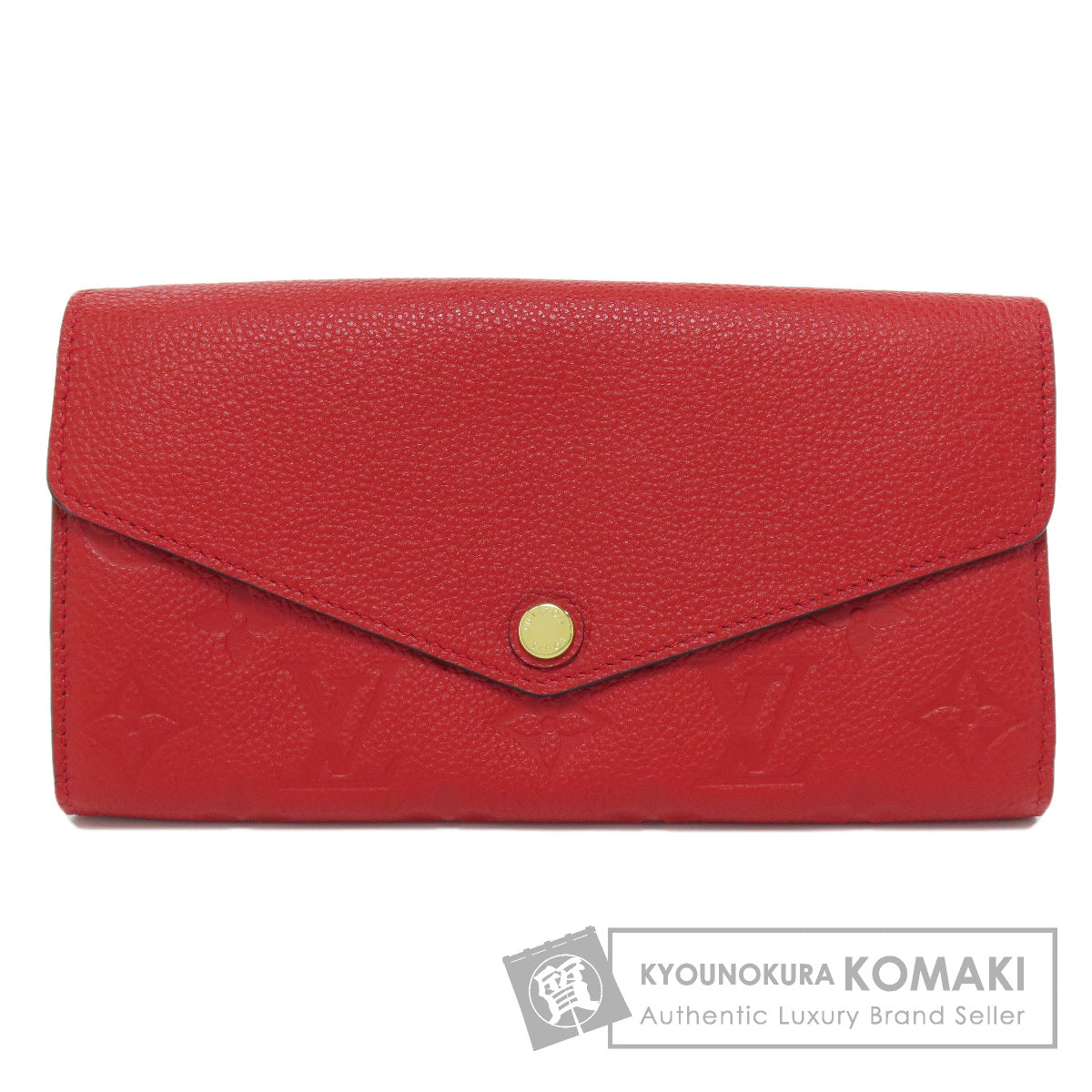 LOUIS VUITTON M61181 Portefeiulle Â· Sarah Long wallet (with coin pocket) Empreinte Ladies [Used]