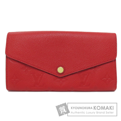 LOUIS VUITTON M61181 Portefeiulle Â· Sarah Long wallet (with coin pocket) Empreinte Ladies [Used]