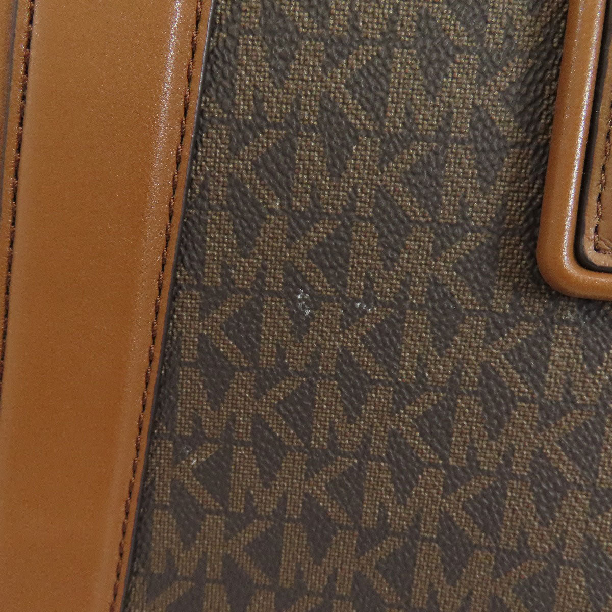 Michael Kors MK Signature 2WAY Tote Bag PVC Ladies [Used]