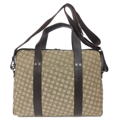 Dunhill D8 All-over Pattern 2WAY Business bag Canvas mens [Used]