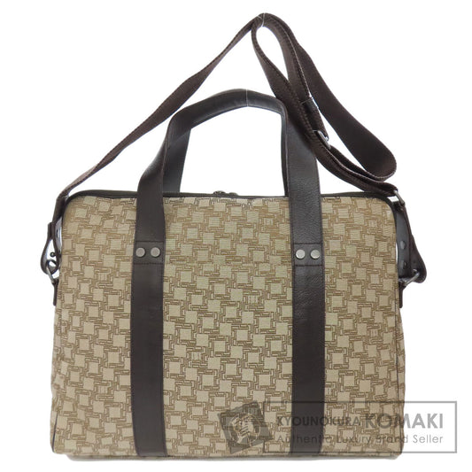 Dunhill D8 All-over Pattern 2WAY Business bag Canvas mens [Used]