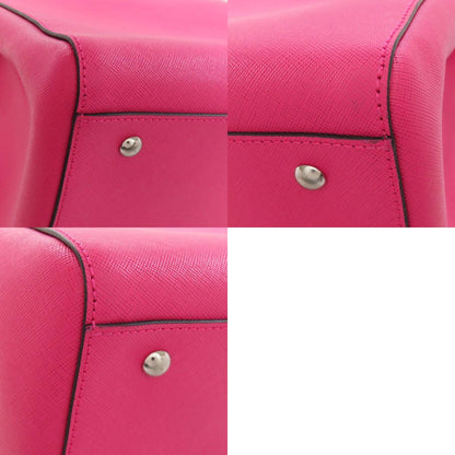 MCM Logo 2WAY Tote Bag Leather Ladies [Used]