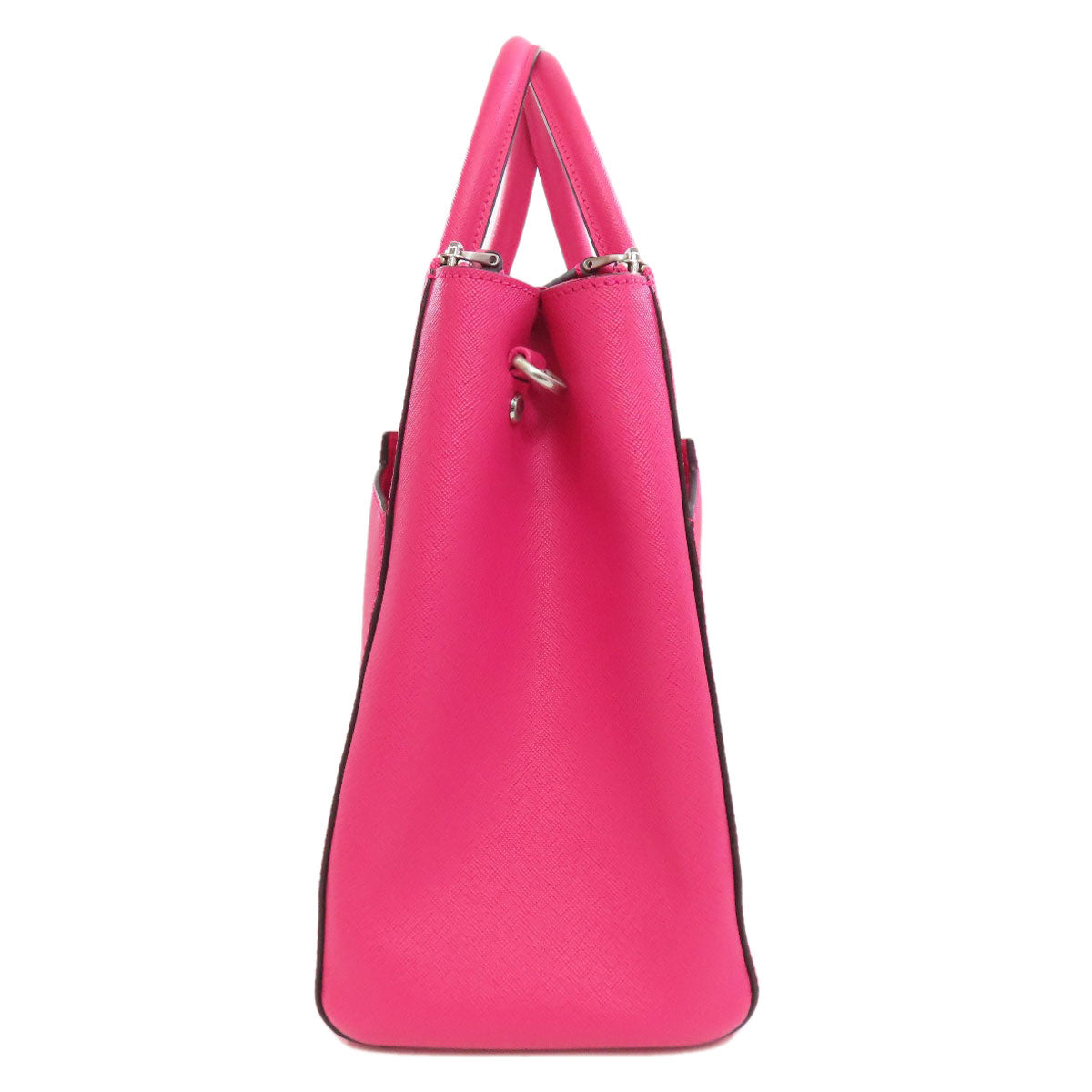 MCM Logo 2WAY Tote Bag Leather Ladies [Used]