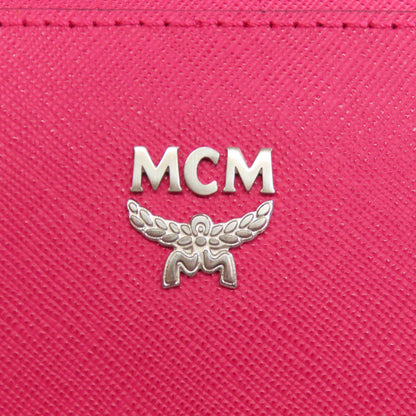 MCM Logo 2WAY Tote Bag Leather Ladies [Used]