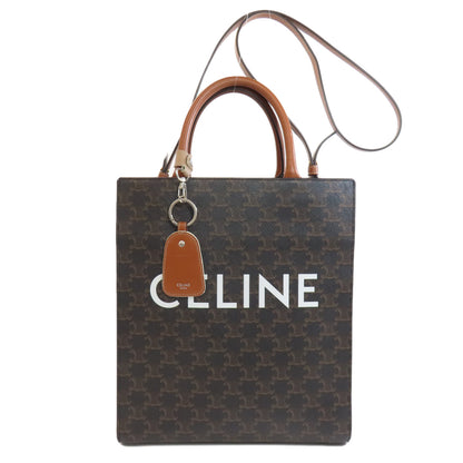 CELINE   Tote Bag Vertical Hippo Triomphe PVC Ladies