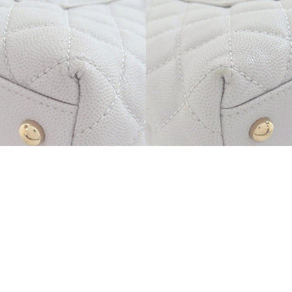 CHANEL Coco Handle 2WAY GoldHardware Handbag Grained Calfskin Skin Ladies [Used]