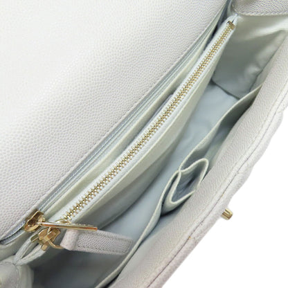 CHANEL Coco Handle 2WAY GoldHardware Handbag Grained Calfskin Skin Ladies [Used]