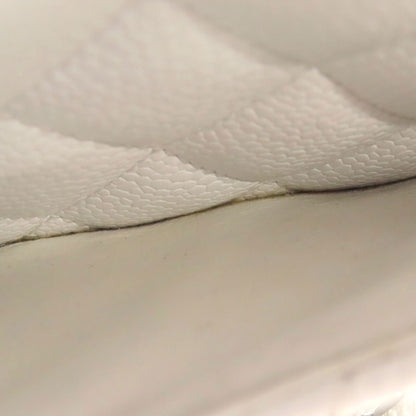 CHANEL ChainShoulder Matelasse SilverHardware Shoulder Bag Grained Calfskin Skin Ladies [Used]