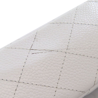 CHANEL ChainShoulder Matelasse SilverHardware Shoulder Bag Grained Calfskin Skin Ladies [Used]