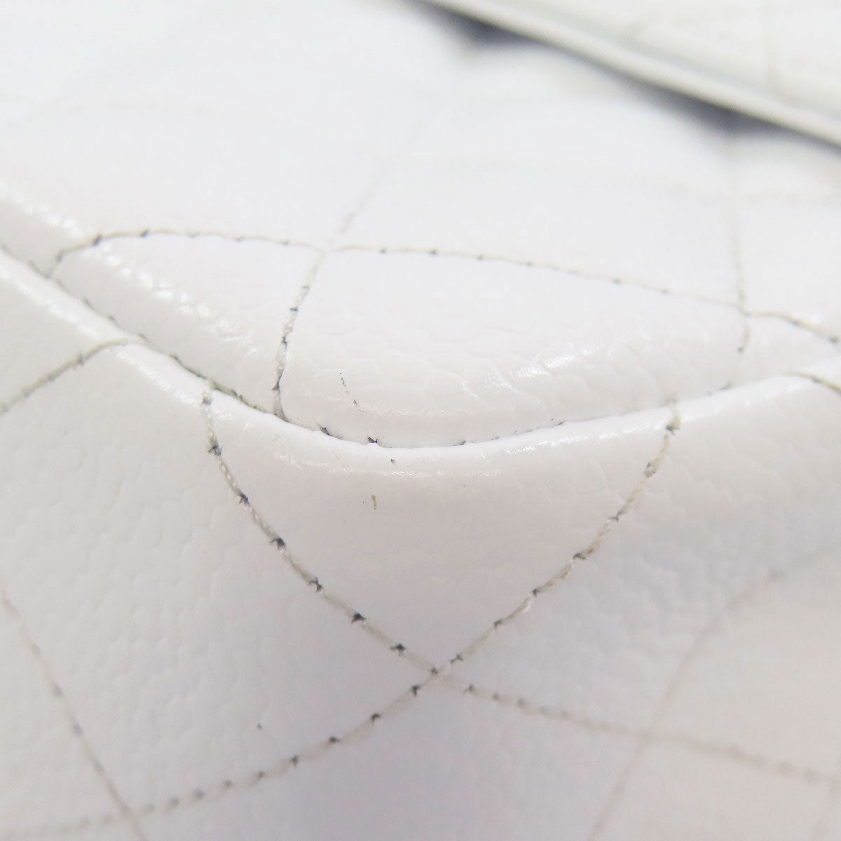 CHANEL ChainShoulder Matelasse SilverHardware Shoulder Bag Grained Calfskin Skin Ladies [Used]