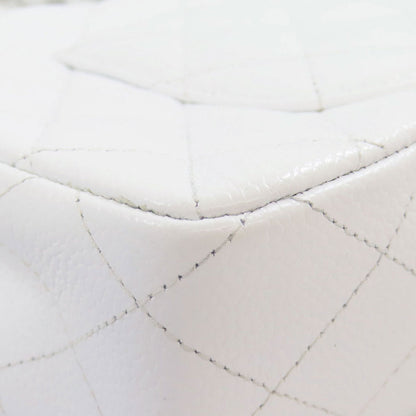 CHANEL ChainShoulder Matelasse SilverHardware Shoulder Bag Grained Calfskin Skin Ladies [Used]