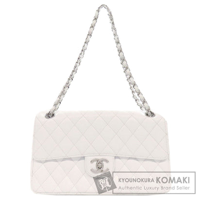 CHANEL ChainShoulder Matelasse SilverHardware Shoulder Bag Grained Calfskin Skin Ladies [Used]
