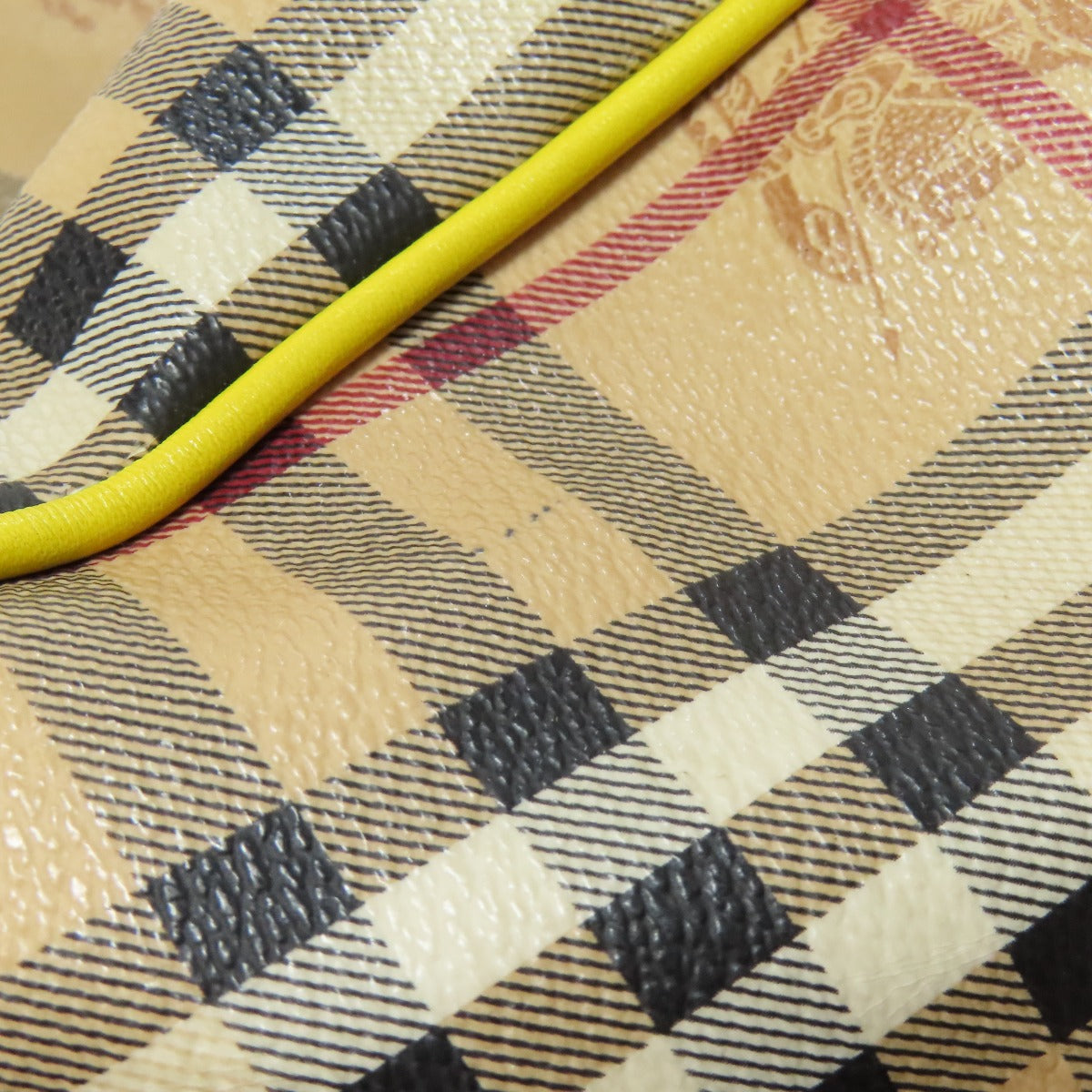 BURBERRY Nova Check Tote Bag PVC Ladies [Used]