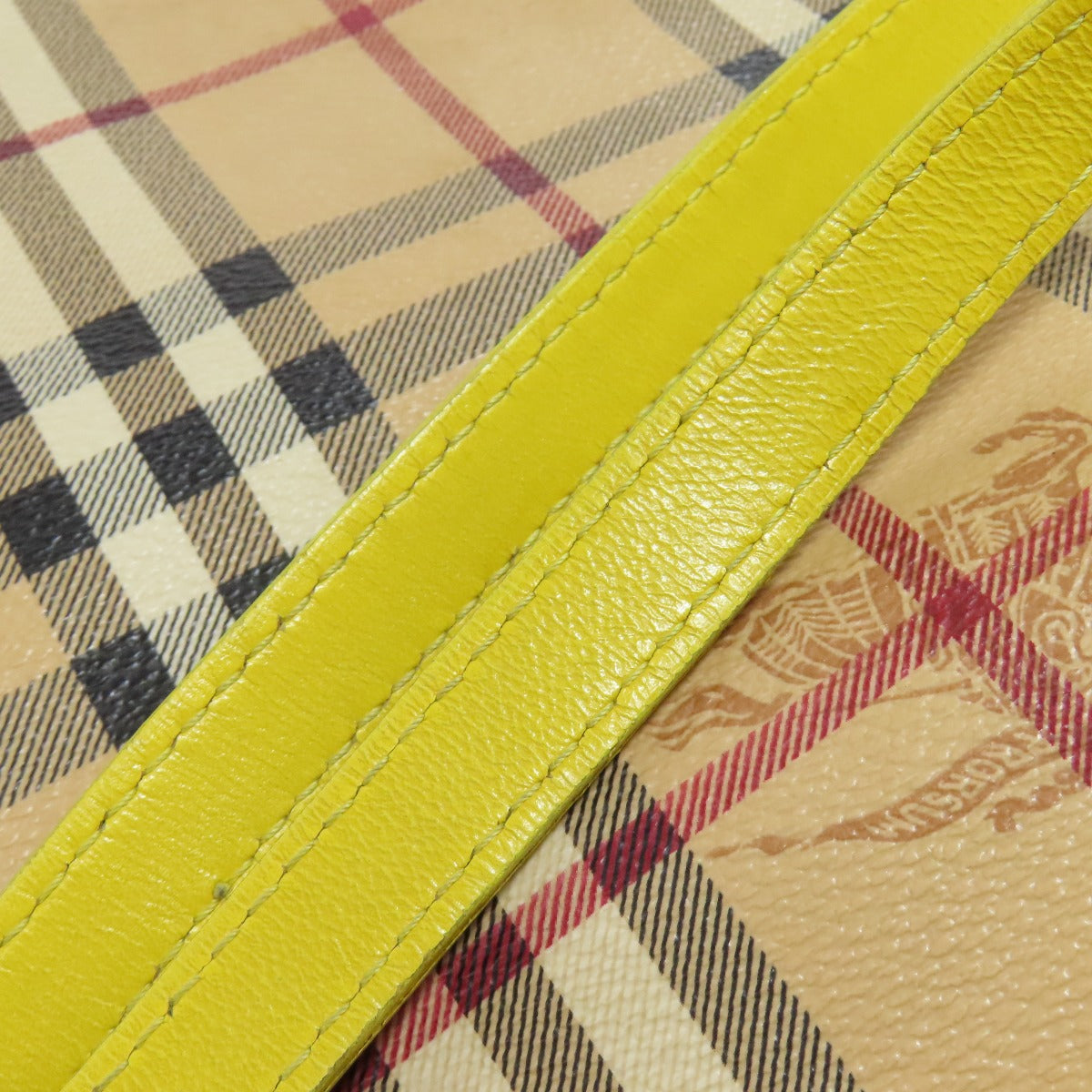 BURBERRY Nova Check Tote Bag PVC Ladies [Used]