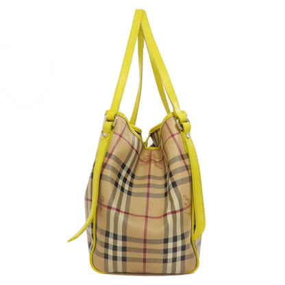 BURBERRY Nova Check Tote Bag PVC Ladies [Used]