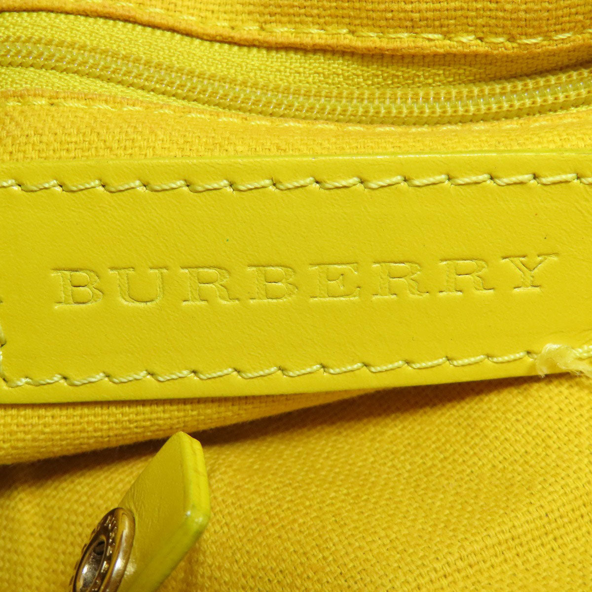 BURBERRY Nova Check Tote Bag PVC Ladies [Used]