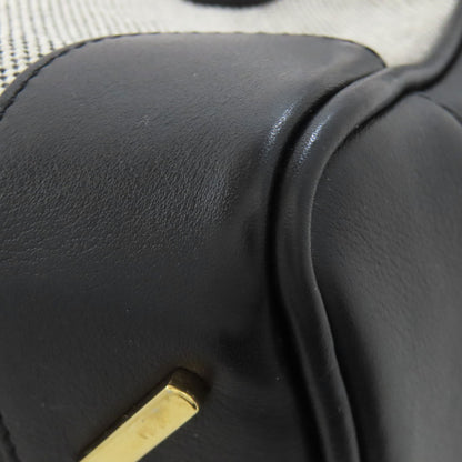 ロエベ 2WAY ハンドバッグ キャンバス/レザー レディース 【中古】【LOEWE】