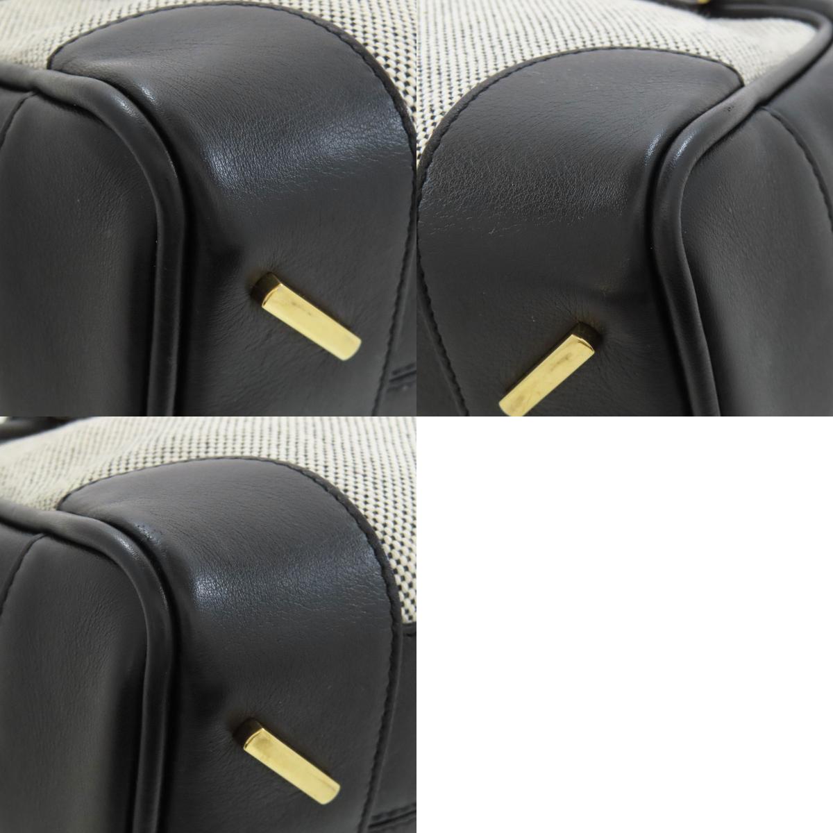 ロエベ 2WAY ハンドバッグ キャンバス/レザー レディース 【中古】【LOEWE】