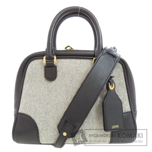 ロエベ 2WAY ハンドバッグ キャンバス/レザー レディース 【中古】【LOEWE】