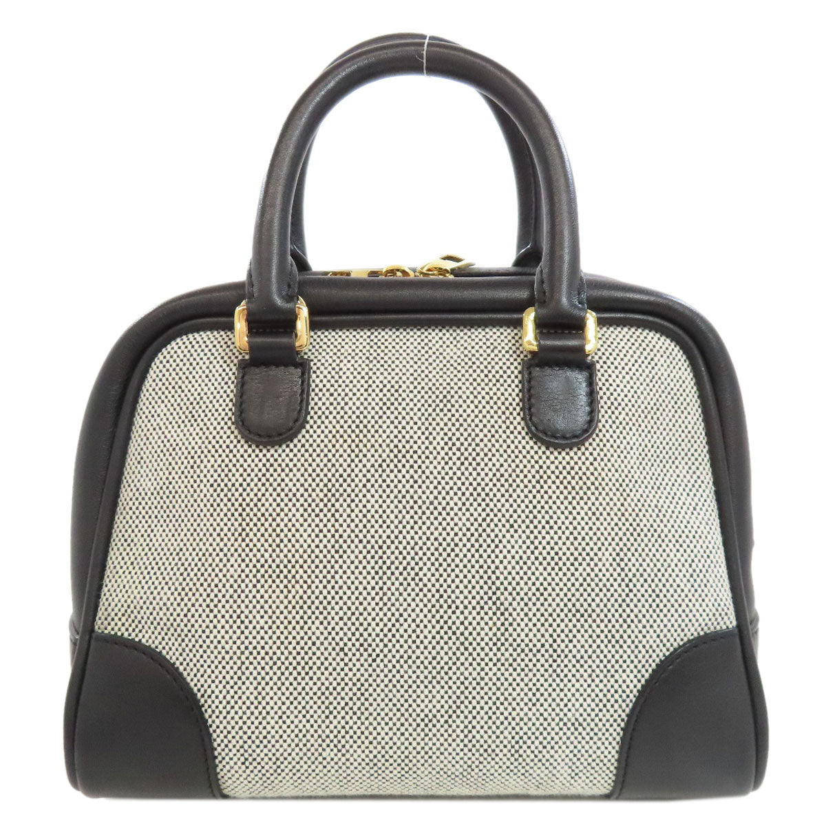 ロエベ 2WAY ハンドバッグ キャンバス/レザー レディース 【中古】【LOEWE】