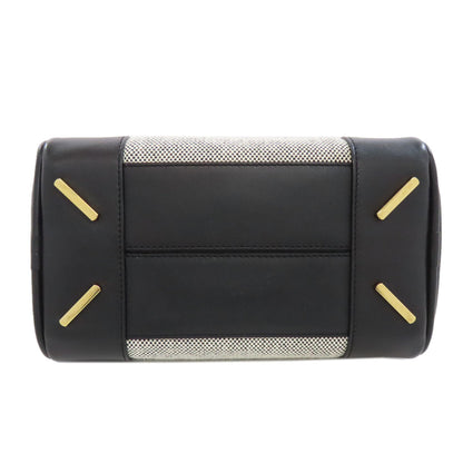ロエベ 2WAY ハンドバッグ キャンバス/レザー レディース 【中古】【LOEWE】