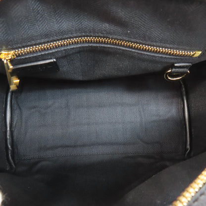 ロエベ 2WAY ハンドバッグ キャンバス/レザー レディース 【中古】【LOEWE】