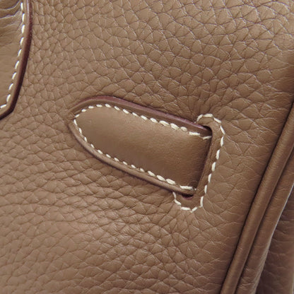 HERMES   Handbag Birkin 30 Etoupe SilverHardware Taurillon Clemence Ladies