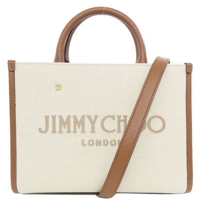 Jimmy Choo 2WAY Handbag Canvas Ladies [Used]