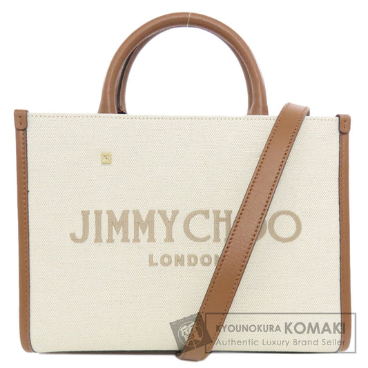 Jimmy Choo 2WAY Handbag Canvas Ladies [Used]
