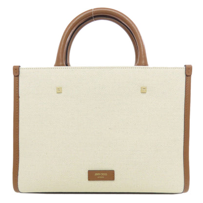 Jimmy Choo 2WAY Handbag Canvas Ladies [Used]