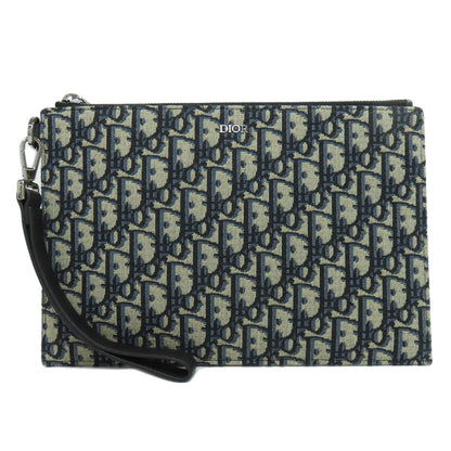 CHRISTIAN DIOR   Accessory pouch Trotter pattern Canvas Ladies