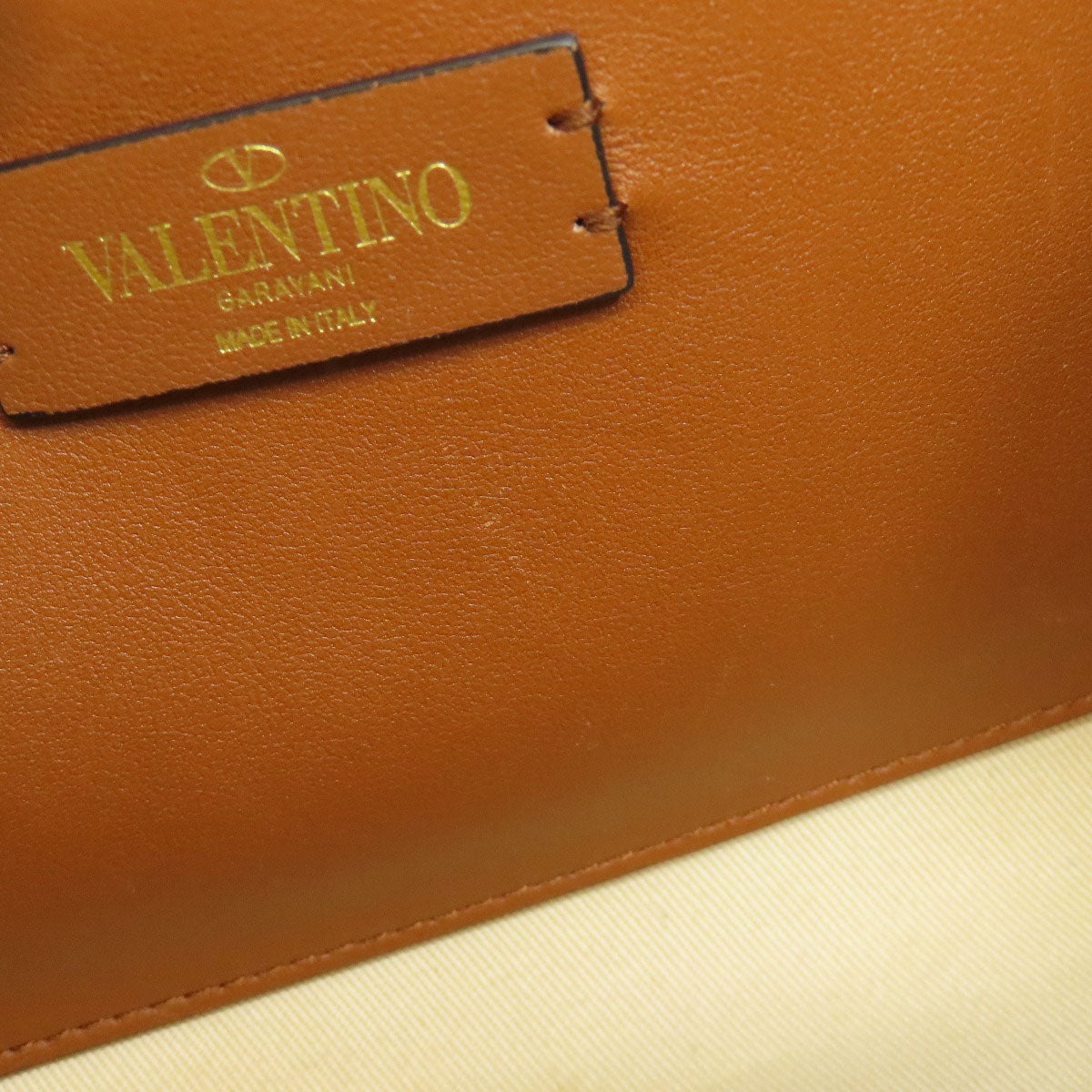 VALENTINO V logo mini bandana print 2WAY Handbag Canvas Ladies [Used]