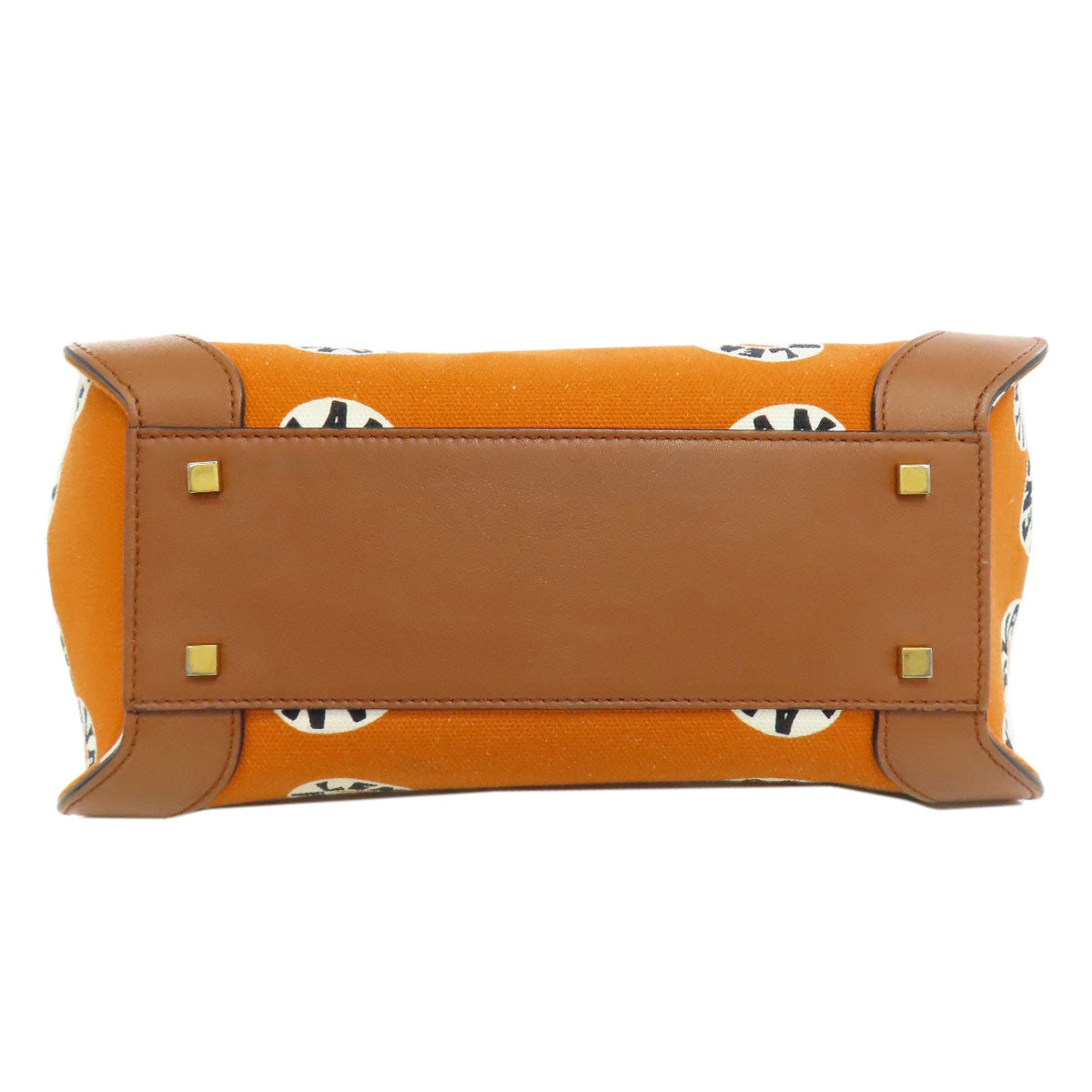 VALENTINO V logo mini bandana print 2WAY Handbag Canvas Ladies [Used]