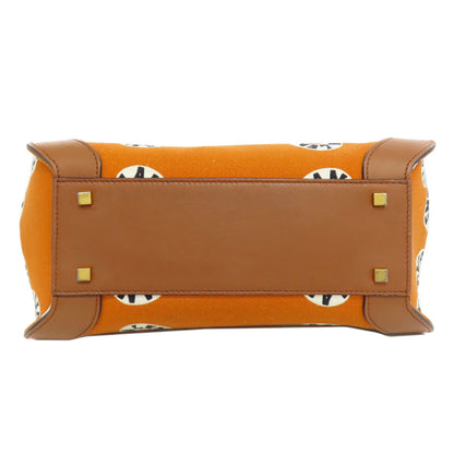 VALENTINO V logo mini bandana print 2WAY Handbag Canvas Ladies [Used]