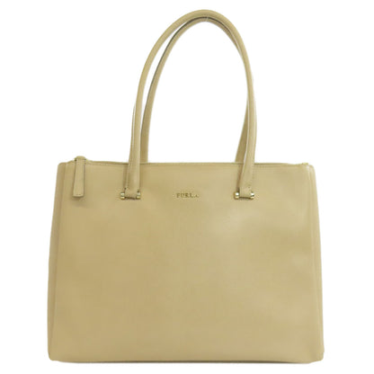 Furla Double fastener Tote Bag Leather Ladies [Used]