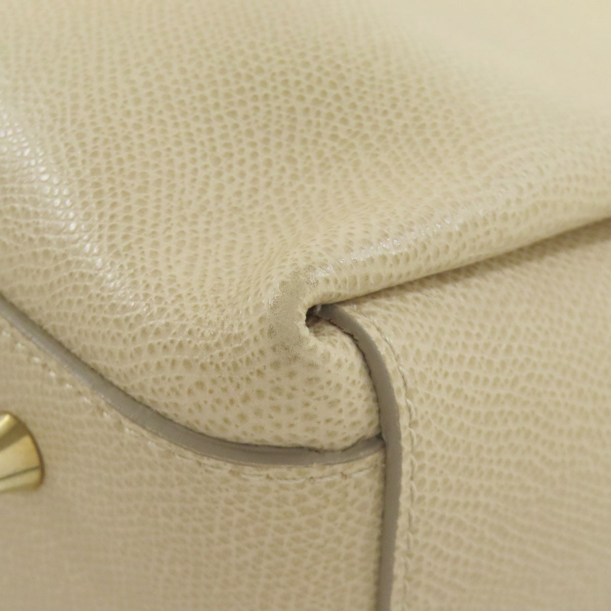 Furla Double fastener Tote Bag Leather Ladies [Used]