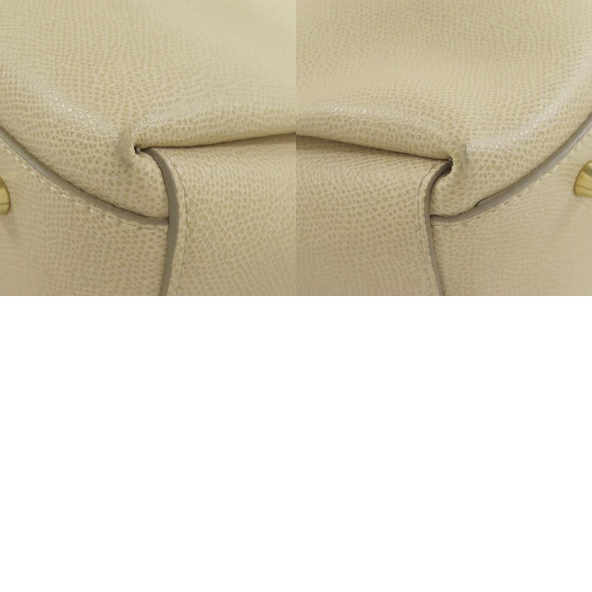 Furla Double fastener Tote Bag Leather Ladies [Used]